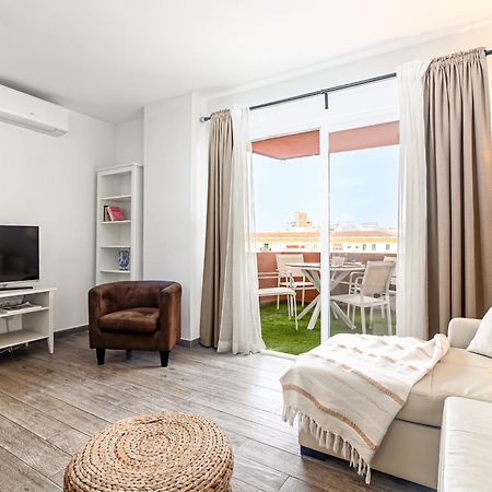 Malaga Center Flat Beach & Terrace Exterior foto