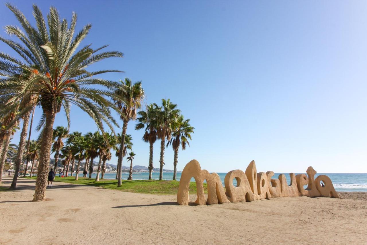 Malaga Center Flat Beach & Terrace Exterior foto